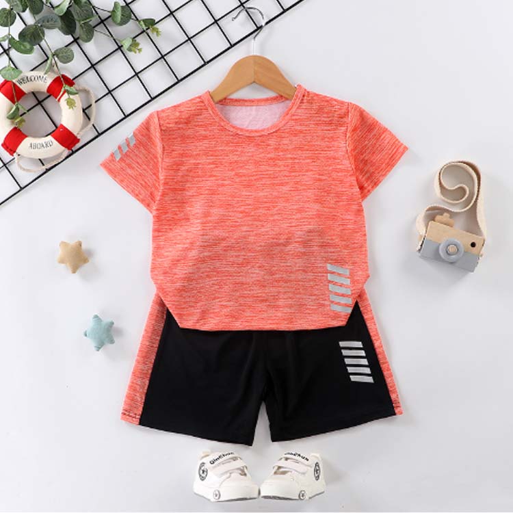 半袖 キッズ Tシャツ 体操服 上下セット ハーフパンツ セットアップ 男の子 トレー...