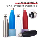 炭酸対応 水筒 炭酸ボトル マグボトル ステンレスボトル 750ml 1000ml 1L 保冷 保温 真空断熱 保温 直飲み 炭酸水 ビール 入れられる アウト...