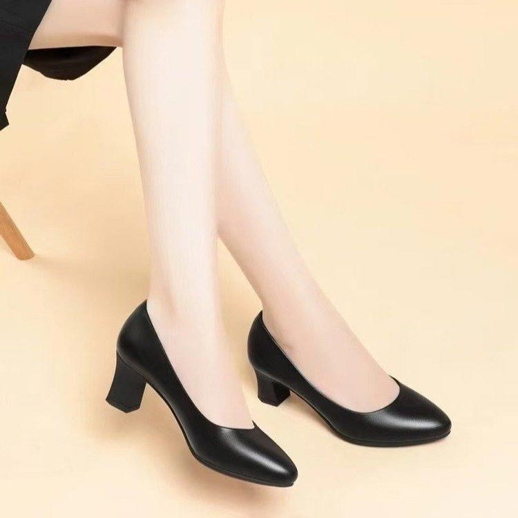 レディース オフィス パンプス リクルート ビジネスパンプス パンプス 靴 ブラック フォーマル ヒール ローヒール 痛くない 冠婚葬祭用 ビジネス 仕事用 入園式 卒業式 入学式 疲れない dayforme-10005264 DayForMe 楽天市場店 サンプル画像3