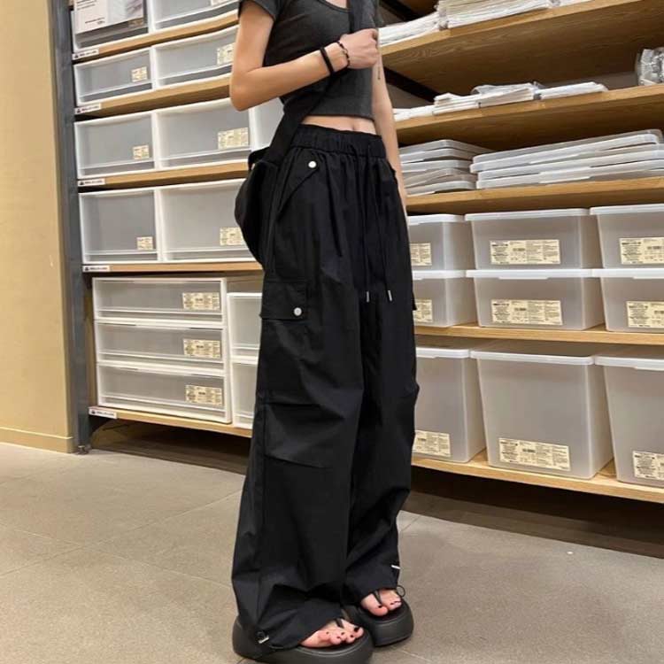 カジュアル ルーズ メンズ 女性用 カーゴパンツ 動きやすい レディース ゆるめ カーゴパンツ 男女兼用 ボトムス ワークパンツ チノパンツ 楽 薄手 作業着風 ズボン 春 秋 流行 トレンド 無地 アメカジ ストリート ナチュラル 抜け感 ゆったり おしゃれ かわいい