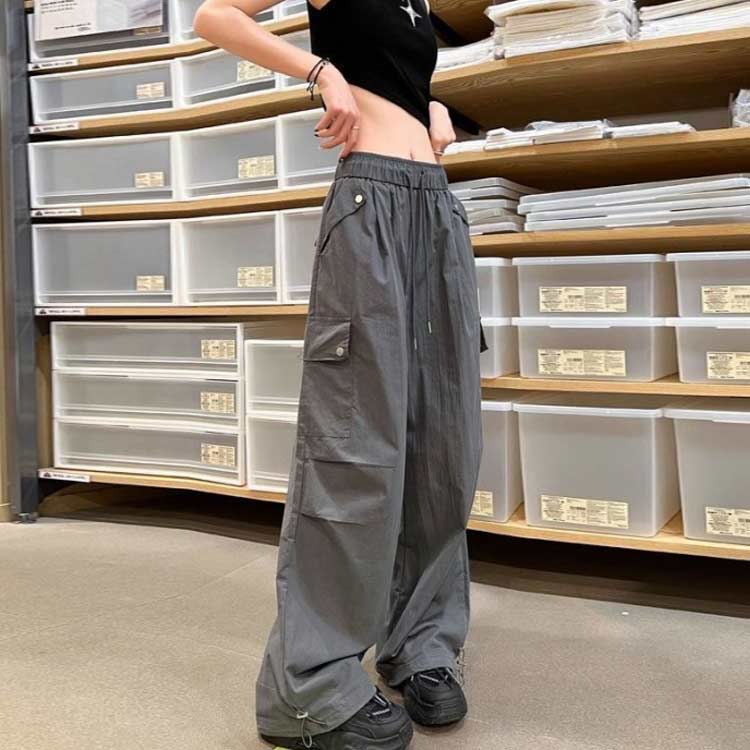 カジュアル ルーズ メンズ 女性用 カーゴパンツ 動きやすい レディース ゆるめ カーゴパンツ 男女兼用 ボトムス ワークパンツ チノパンツ 楽 薄手 作業着風 ズボン 春 秋 流行 トレンド 無地 アメカジ ストリート ナチュラル 抜け感 ゆったり おしゃれ かわいい