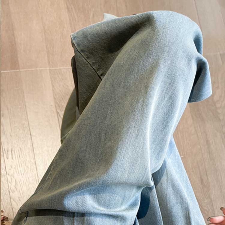 涼感ワイドパンツ レディース ロングパンツ ワイドパンツ ひんやり ウエストゴム 接触冷感 ボトムス デニムパンツ 着瘦せ 大人 ワイドデニム 体型カバー UVカット 大きいサイズ ゆったり 女性 ひんやり 無地 シンプル ハイウエスト きれいめ 美脚 脚長効果 通勤 通学