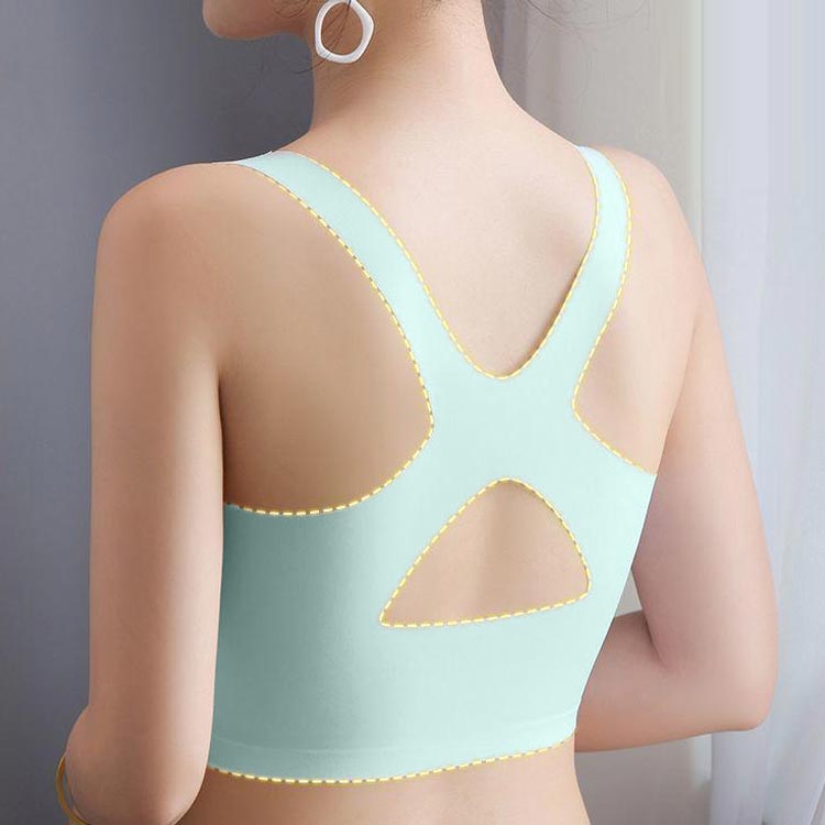 お得な2枚セット 接触冷感 胸を小さく見せるブラ 涼しいブラジャー お得な2枚セット 薄手 涼しいブラ 夏ブラ ノンワイヤー ワイヤレス ノンワイヤーブラ レディース 春夏 軽量 吸汗速乾 ムレにくい ベタつきにくい ひんやり