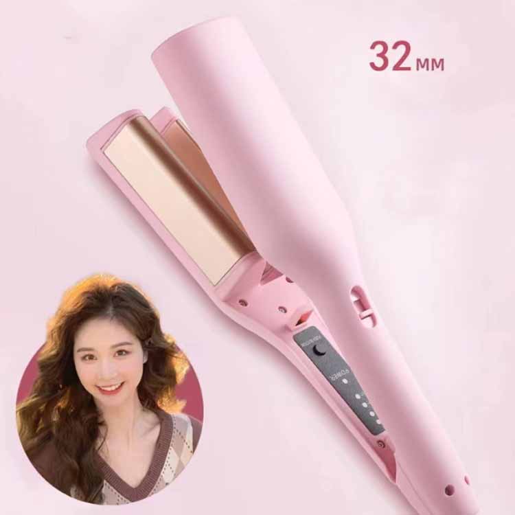 ウェーブアイロン 4000Wマイナスイオン 32mm ヘアアイロン カールアイロン ウェー...
