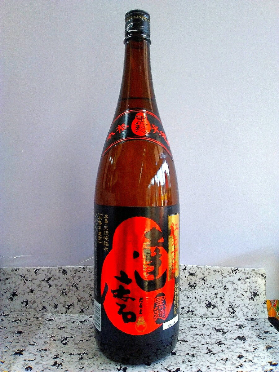 中国醸造　本格的芋焼酎　達磨　黒麹仕込み(紅あずま)　1.8L