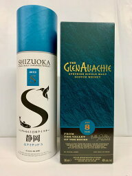 ガイアフロー　シングルモルト日本ウイスキー静岡　ユナイテッドS　2023Winter　50％　500ml×1本グレンアラヒー8年　46％　700ml×1本2本セット