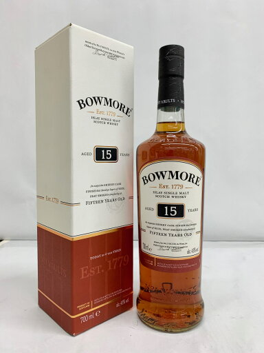 ボウモア15年シェリーカスク 43% 700ml ボウモア15年シェリーカスク 43% 700ml