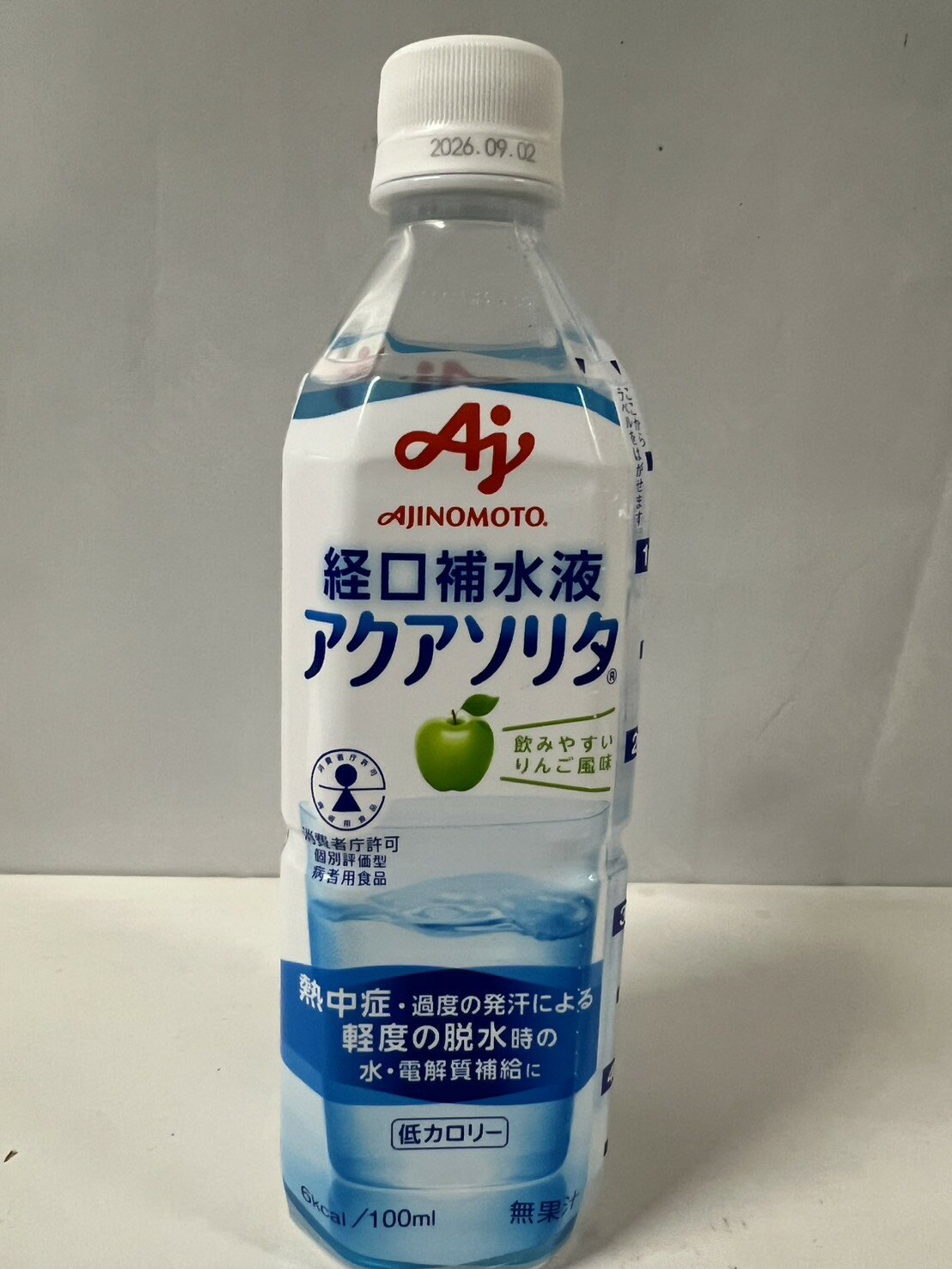 【送料無料】味の素　経口補水液　アクアソリタ 500ml(24本入り)ケース　※北海道、沖縄は別途1,680円送..