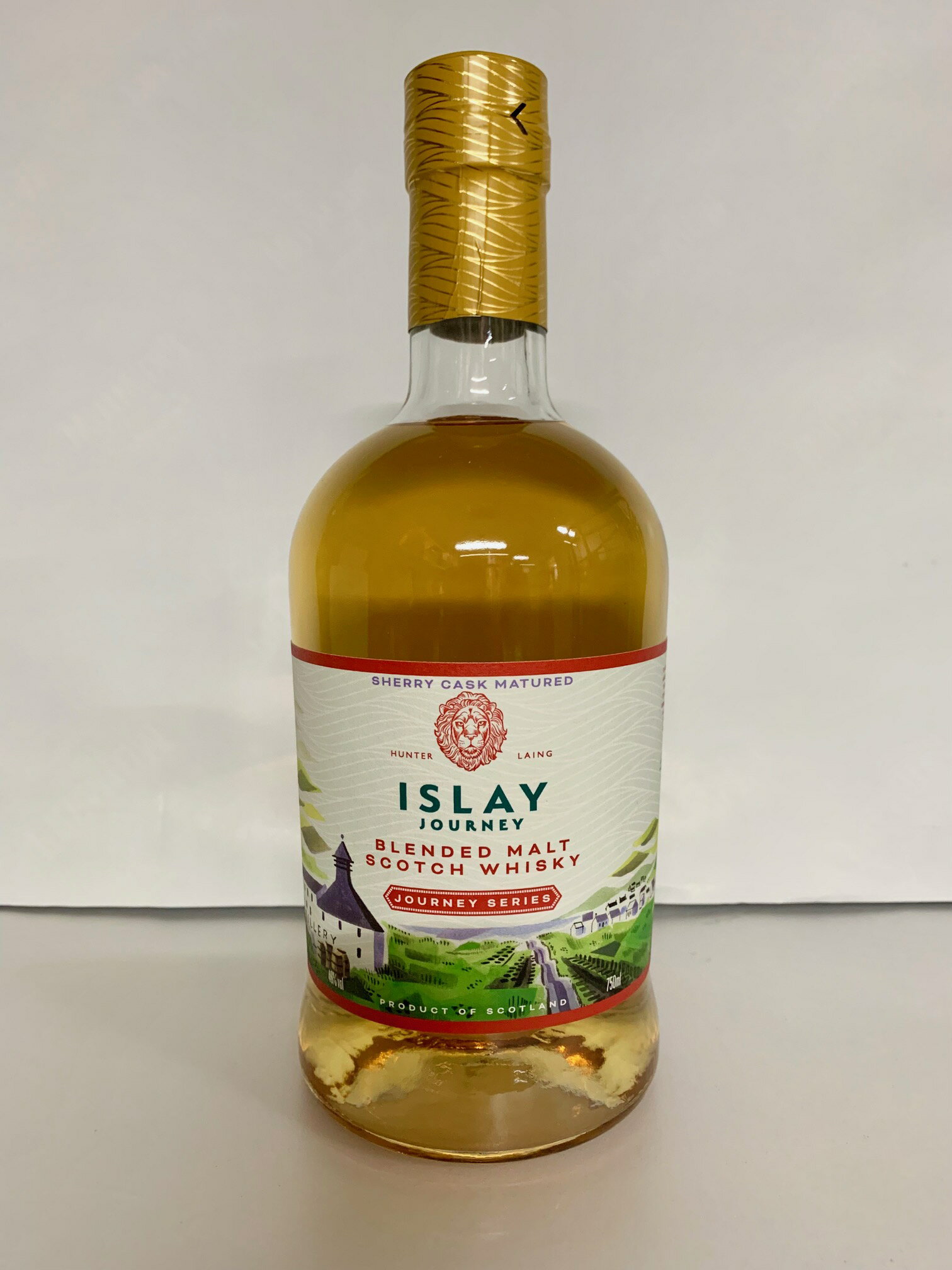 ハンターレイン ブレンデッド モルト アイラ ジャーニー シェリー（箱無し）46％ 750ml