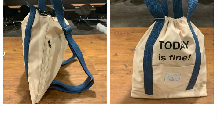 2wayナップ トートバッグ 2way NapTote Bag カバン ポーチ 巾着 リュック　ナップサック BBQ レディース メンズ レジャーバッグ リゾート 海外旅行 お菓子入れ　小物収納 旅行 川 マザーバック エコバッグ あす楽 SALON DE CALONDY sdc016