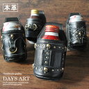 Days Art ベルト ボトルホルダー ドリンクホルダー 牛革ホルダー アンティークスタッズ スカル ベルトループ バイク用 バイカー ペットボトルホルダー メンズ レディース ハンドメイド 革小物 本革 ボトルケージ ブラック 【ギフト】 【あす楽】 lo214