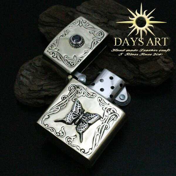 【最大2000円OFFクーポン】 good vibrations グッドバイブレーション Zippoライター ブラス製デザインアーマーモデル アステカスカルオイ...