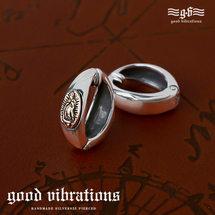 ピアス イヤリング フェイクピアス メンズ レディース シルバー925 ゴシック マリア 真鍮 片耳 ...