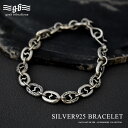 good vibrations グッドバイブレーション ブレスレット シルバーブレス メンズ シルバー925 小豆チェーン ネイティブ柄 アジャスター シルバー...