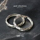\セール開催中!16(金)AM2時迄/ リング メンズ シルバー good vibrations シンプル 細め ツイスト アクセサリー シルバー925 純銀 ...