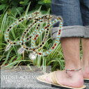 シルバー925トップ ブラスパーツストーンアンクレット アンティーク シルバー925パーツ 【パワーストーン メンズ レディース SILVER925 天然石 ブレスレット】 【ギフト】