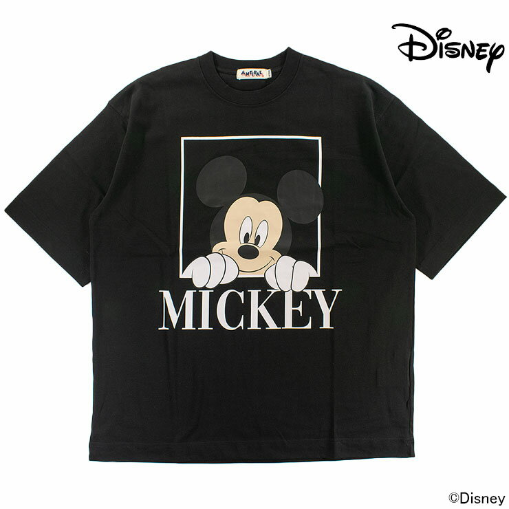 Rakuten - メンズ Tシャツ ビッグシルエット ミッキーマウス カジュアル MICKEY MOUSE 半袖 フロントプリント ANTIBALLISTIC 262AN1ST683