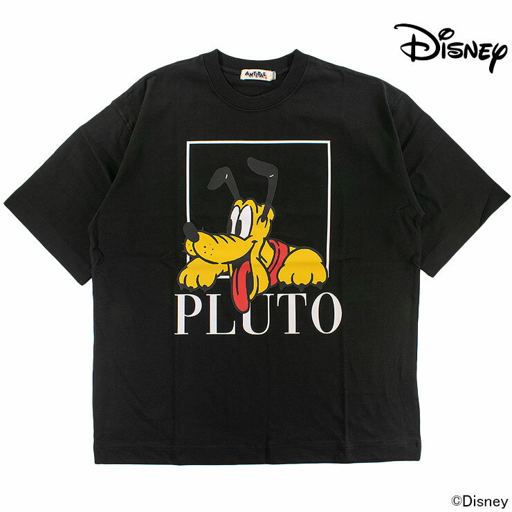 Rakuten - ディズニー アンティバルリスティック ゆったり ルーズフィット メンズ Tシャツ 半袖 コットン プルート 262AN1ST685