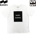 通販 販売 即納 通信販売 BANKS バンクス ラッシュ メンズ UVカット UPF50+ 水着 人気 サーフブランド水着 ラッシュガード スイムウエア ストレッチ素材 紫外線対策 UVケア 日焼け防止 メンズ MENS ラッシュTシャツ メーカー希望小売価格はメーカー商品タグに基づいて掲載しています ITEM/SPEC ブランド BANKS（バンクス） 品名 BOX SURF TEE（ASMU1092） 詳細 前面に「BOXロゴ」のプリントを施した、ハイブリットTシャツ。UPF50+のリサイクルポリエステル生地で速乾性があるのでマリンスポーツはもちろん、アウトドアやタウンユースなど様々な用途にご使用頂けるラッシュガードです。 カラー OWH（オフホワイト/OFF WHITE/白） 素材 ポリエステル96％ ポリウレタン4％ サイズ [Mサイズ] 着丈68cm 身幅55cm 肩幅46cm 袖丈23cm [Lサイズ] 着丈71cm 身幅57cm 肩幅48cm 袖丈24cm [XLサイズ] 着丈72cm 身幅60cm 肩幅49cm 袖丈26cm ※水着カテゴリ（サーフトランクス・ラッシュガード・ビキニ・サーフレギンス・スイムアクセサリー・アンダーウェア等）は「返品・交換不可」となります。サイズ等、十分確認の上ご注文お願い致します。 ※ご覧のモニターの環境などにより商品のイメージ写真の色などが実際と違って見えることがあります。 ※サイズは商品によっては若干の個体差があり、誤差が生じてしまう場合がございます。 ※当社では複数店舗を運営し、在庫を共有しています。万一、在庫切れなどによりお買い上げの商品をお届けできない場合があります。予めご了承ください。 －LINEUP－ BLK OWH &nbsp; &nbsp;