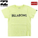 BILLABONG ビラボン キッズ 子供用 半袖 定番 ショートスリーブ Tシャツ サーフブランド 男児 女児 BD015200