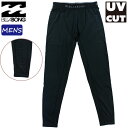 サーフレギンス ビラボン BILLABONG BF011493 UVカット インナーラッシュ シンプル ロゴ アンダーパンツ メンズ スパッツ
