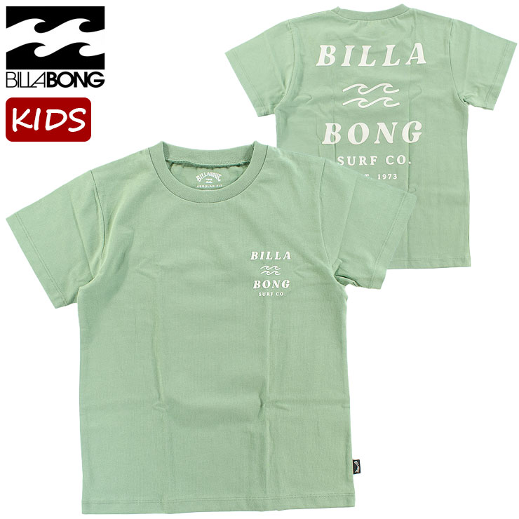 Kids,Baby, Maternity - キッズ Tシャツ ビラボン BILLABONG BF015201 バックプリント 子ども用 ロゴプリント 半袖TEE サーフファッション