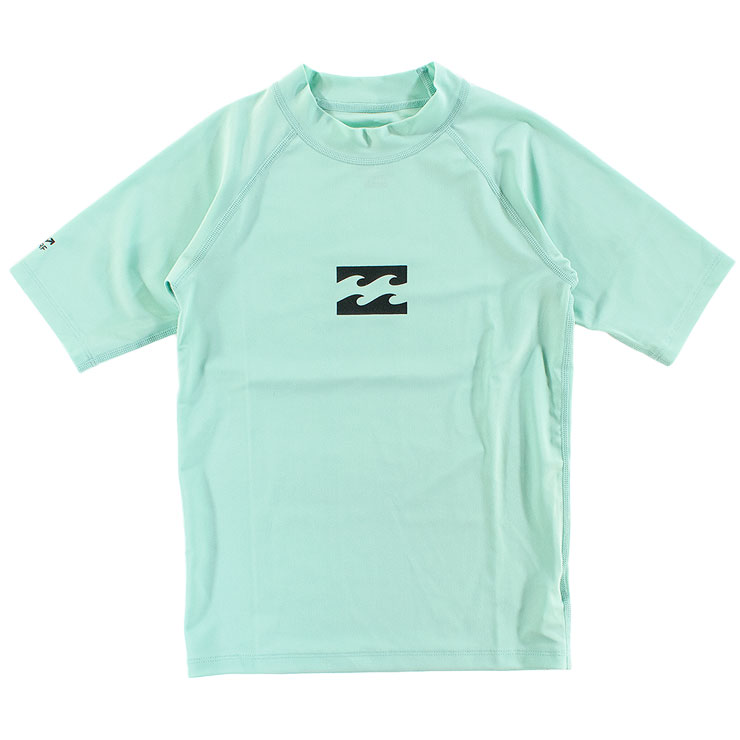 キッズ ラッシュガード 日焼け防止 半袖 スイムウェア UVウェア 定番 ロゴ BILLABONG ビラボン BF015850 2