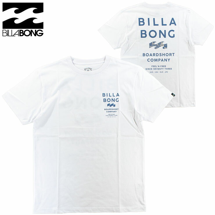 ビラボン Tシャツ 半そで メンズ バックプリント BF01A203 綿100％ S/S サーフブランド ワンタイム billabong