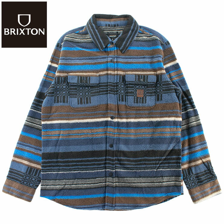 BRIXTON ��� ����� L/S SHIRTS Ĺµ����� �ե��ͥ� �����ե֥��� �֥ꥯ���ȥ� BOWERY ARCTIC STRETCH FLEE...