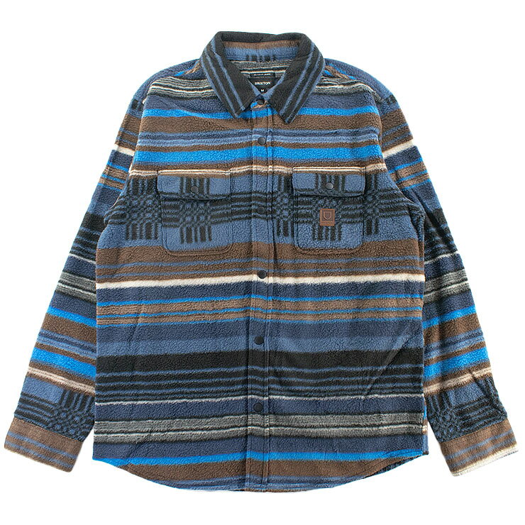 BRIXTON メンズ シャツ L/S SHIRTS 長袖シャツ フランネル サーフブランド ブリクストン BOWERY ARCTIC STRETCH FLEECE 2