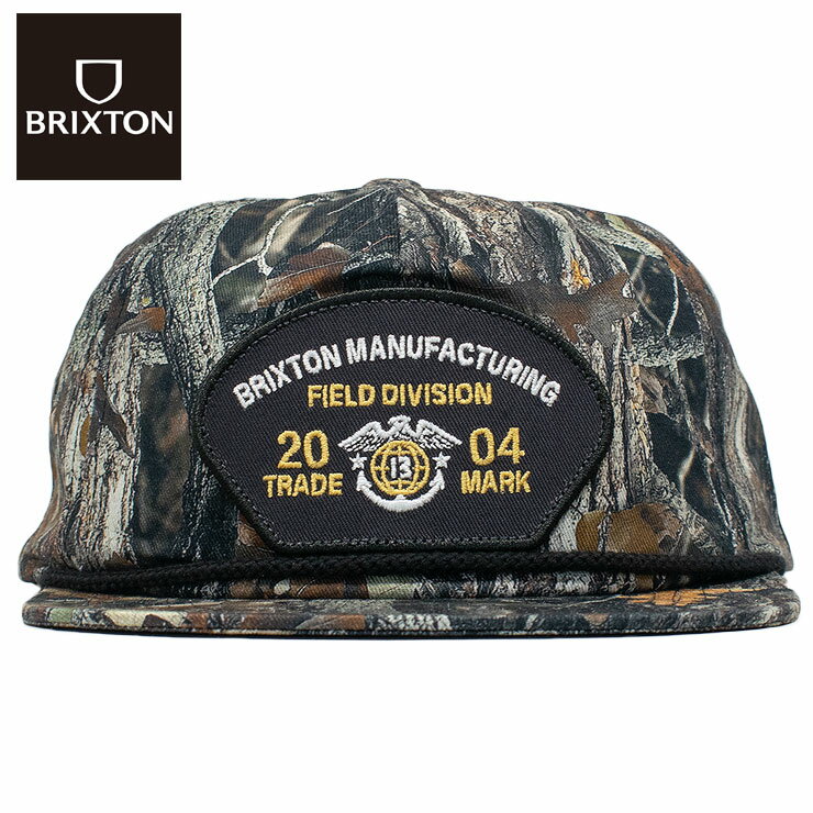 ブリクストン スナップバックキャップ 5パネル 帽子 フリーサイズ ディビジョン BRIXTON DIVISION NETPLUS SNAPBACK