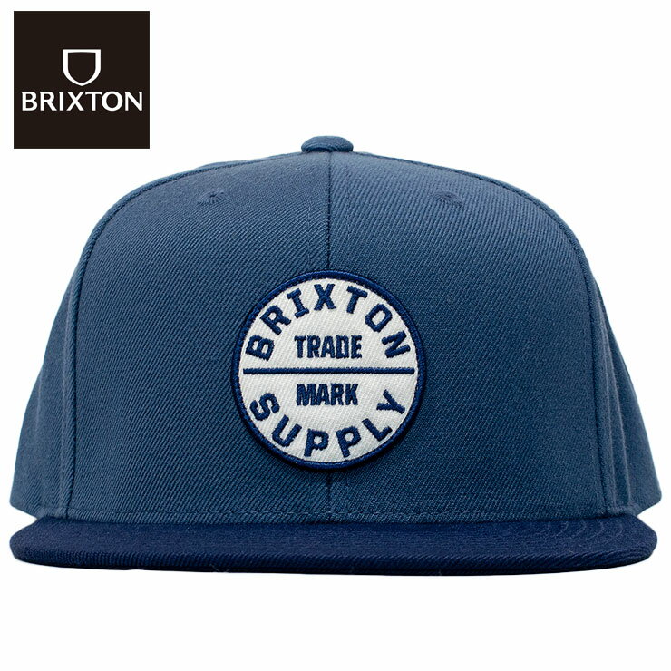 ブリクストン  帽子 メンズ BRIXTON スナップバックキャップ スケートボード 6パネル CAP 帽子 フリーサイズ ブリクストン OATH III SNAPBACK