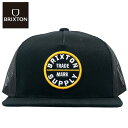 ブリクストン キャップ オース ロゴ スナップバック トラッカーハット ストリート 帽子 メンズ BRIXTON OATH MP TRUCKER HAT