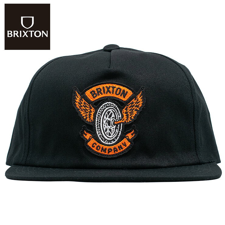 スナップバックキャップ ブリクストン 5パネル 帽子 フリーサイズ パイソン BRIXTON PAYSON HP SNPK