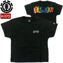 キッズ Tシャツ エレメント 子供服 半袖Tシャツ ビッグシルエット ボーイズ ガールズ ジュニア ユース ELEMENT BE02E238