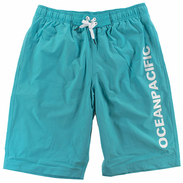 サーフパンツ オーピー メンズ 水着 ストレッチ ロゴ インナーメッシュ付 トランクス 海水パンツ OP 515401