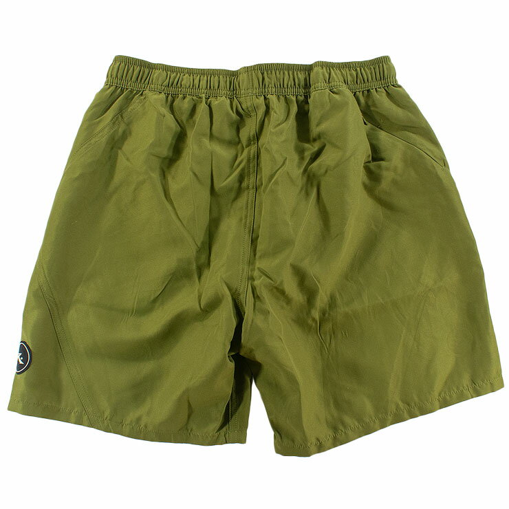 ラスティー サーフトランクス 水着 メンズ 無地 インナーメッシュ付き サーフパンツ ゴムパン 海水パンツ RUSTY 915404