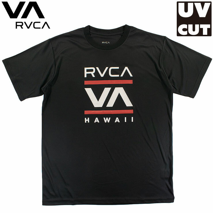 メンズ ラッシュガード RVCA ルーカ UVカット UPF50+ 半袖 スイムウェア Tシャツ 水陸両用 ルカ BD041815