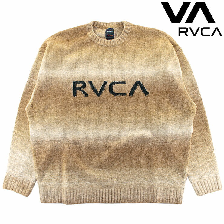 ルーカ ニット セーター ビッグシルエット 長袖 クルーネック プルオーバー ルカ オーバーサイズ RVCA BD042421