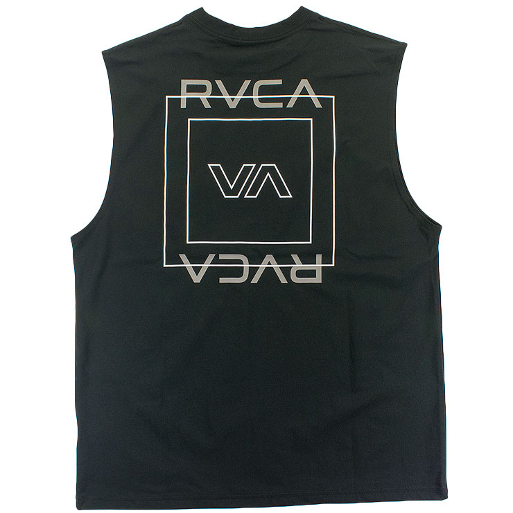 ルーカ メンズ ラッシュガード RVCA タンクトップ UVカット UPF50+ ノースリーブ ...