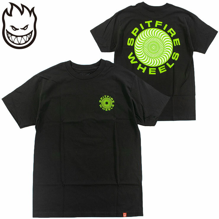 Rakuten - スピットファイア SPITFIRE メンズ Tシャツ ロゴ 半袖TEE スケーターファッション ティーシャツ CLASSIC '87 SWIRL FILL TEE
