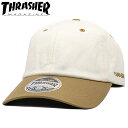 キャップ スラッシャー THRASHER ツイルキャップ ゴンズ マークゴンザレス 男女兼用 2TONE アジャスターキャップ 22TH-C04