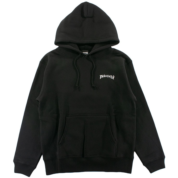 メンズパーカー スラッシャー プルオーバー 定番ロゴ ユニセックス フーディー スウェットパーカー THRASHER TH95142