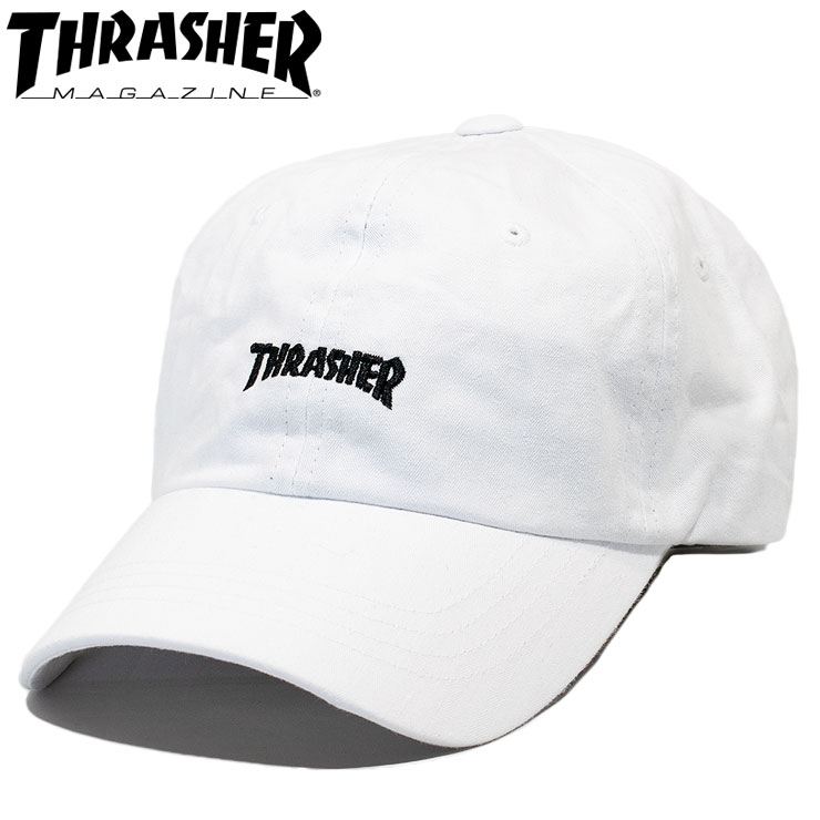 THRASHER 帽子 キャップ マグロゴ 男女兼用 ユニセックス アジャスターキャップ スラッシャー THR-C01