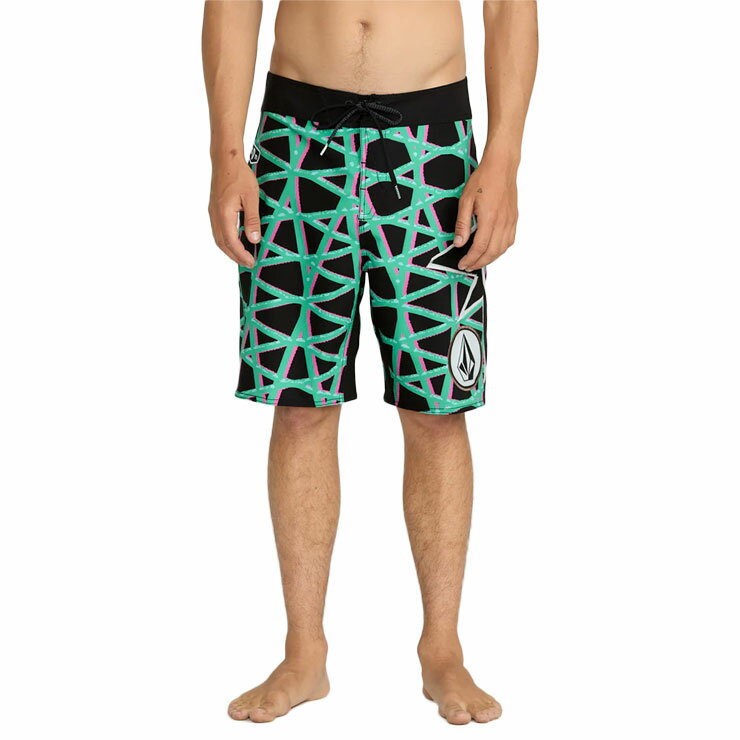 ボードショーツ ボルコム VOLCOM A0822501 サーフパンツ 水着 ストレッチ 総柄 短パン 20インチ メンズ トランクス