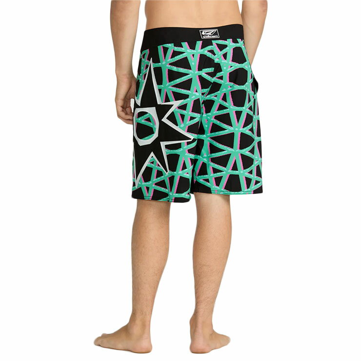 ボードショーツ ボルコム VOLCOM A0822501 サーフパンツ 水着 ストレッチ 総柄 短パン 20インチ メンズ トランクス