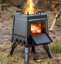 薪ストーブ屋外携帯ストーブ器具野外キャンプ炊事器具ピクニックストーブ折りたたみストーブ|詳細画像