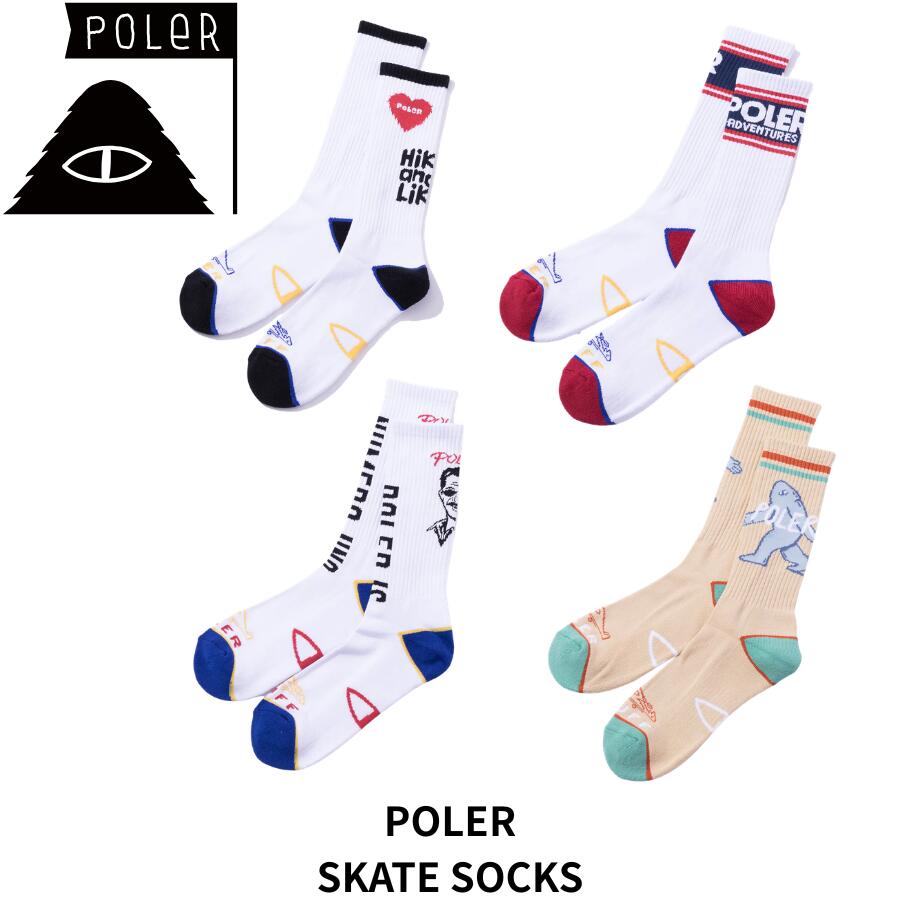 POLER ポーラー ソックス SKATE SOCKS ス�