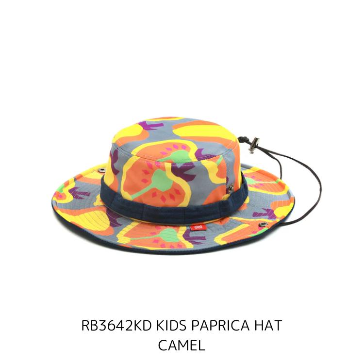 Clef RB3642KD KIDS PAPRICA HAT CAMEL　クレ　キッズパプリカハット キャメル