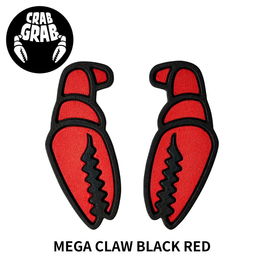 Crab Grab クラブグラブ Mega Claw スノーボード デッキパッド トラクション パッド フォーム 滑り止め 世界的評価を受ける、Crab Grab のフラッグシップフォームトラクションパッド、「Mega Claw」。 【ネコポス対応商品】全国一律送料385円。お届け先の郵便受けへ投函いたします。お届け日時の指定はできません。複数点のご注文など、梱包後のサイズがネコポス規格を超える場合は、宅配便へ変更させていただく場合があります。世界的評価を受ける、Crab Grab のフラッグシップフォームトラクションパッド、「Mega Claw」。軽量かつ高グリップ性を備え、スノーボードのデッキに優れた踏み心地と足裏コントロールを提供します。2枚入り（片面ペア）サイズ：各 6.5 インチ（約 16.5 cm）素材：C-Foam™（Crab Grab 独自のラバー系フォーム） — 弾性と耐久性、グリップ性を両立 接着方式：Screw Glue™（グルー接着仕様）表面構造：Gripples™ という細かな突起パターンで足裏をキャッチ 用途・効果： - トラクション（グリップ性）強化 - 足が滑るのを防止 - 軽量構造で板本来の操作感を損なわない - 大型タイプで安定感とデザイン性を兼ね備える使用シーン／おすすめポイントMega Claw は、レンタル板のような滑りやすいソールに貼るステップパッド用途だけでなく、自前の板でも足裏のグリップ性を強化したいユーザーに人気。Foam 素材なのでわずかにたわむ性質があり、雪面・振動の衝撃を和らげながらも踏み応えを感じさせますCrab GrabMega Clawメガクロートラクションパッドステップパッド滑り止め パッドスノーボード パッドフォーム トラクションFoam stomp padSnowboard tractionGrip pad foamC-Foamデッキパッドスノーボード 滑り止め 5